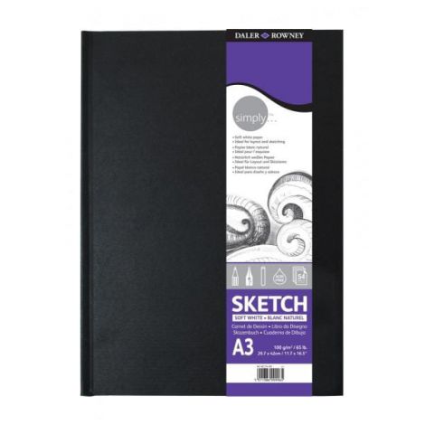 Szkicownik Daler Rowney A4/54/100g